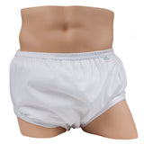 PUL Pull-On Plastic Pants Size 3X-Small Only - White - Clearance