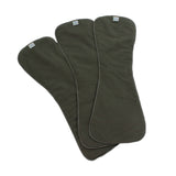 Charcoal Bamboo Adult Diaper Inserts - 3 Pack