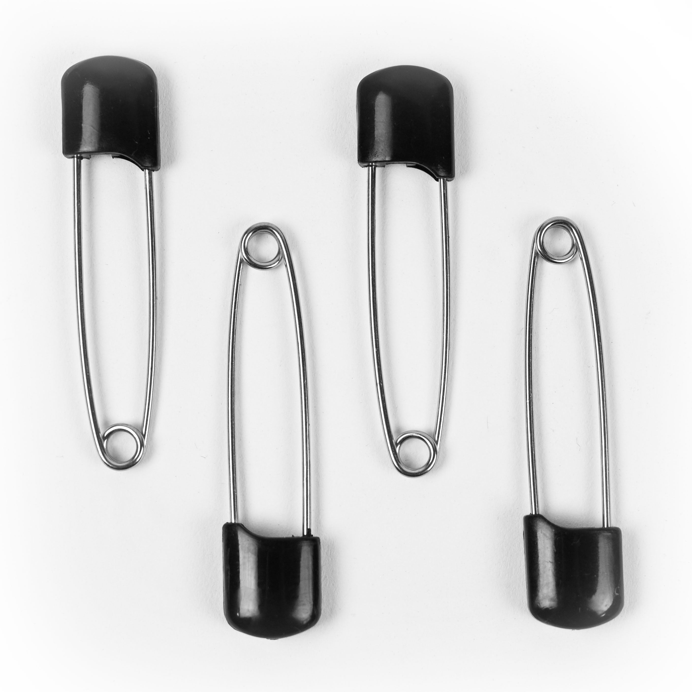 Plastic Headed Diaper Pins - 4 Pack