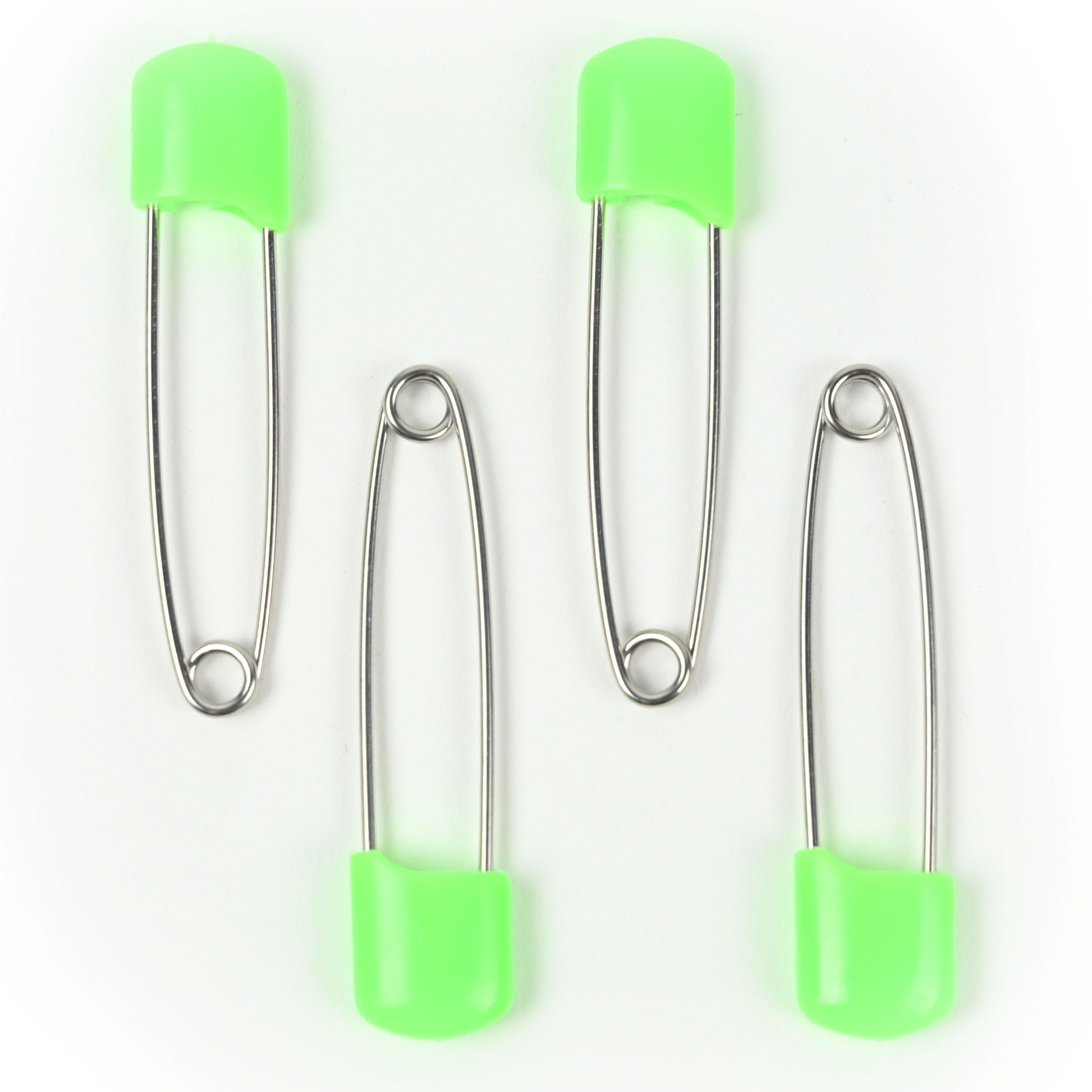 Plastic Headed Diaper Pins - 4 Pack