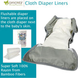 OsoCozy Flushable Diaper Liner