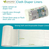 OsoCozy Flushable Diaper Liner