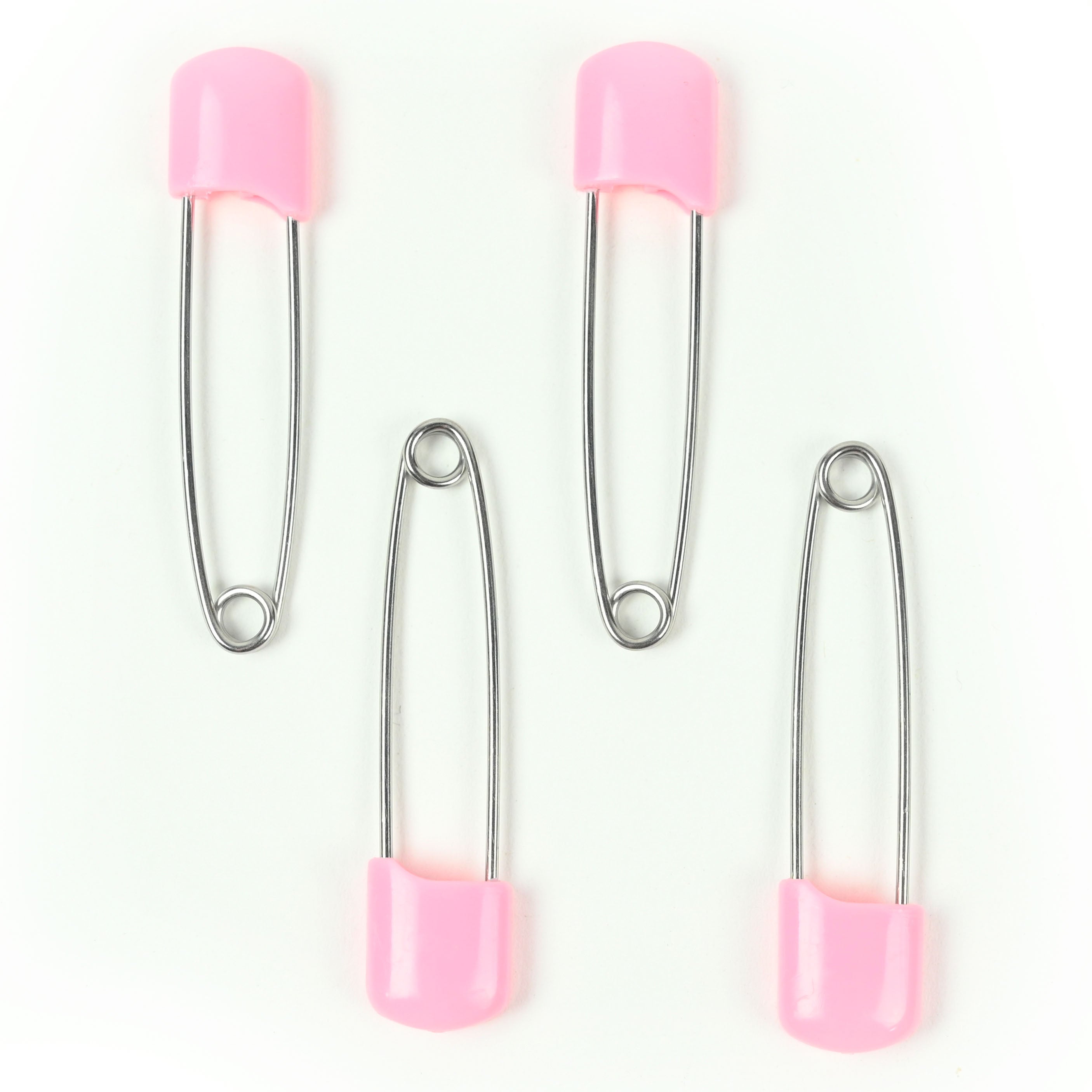 Plastic Headed Diaper Pins - 4 Pack