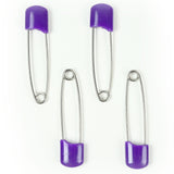 Plastic Headed Diaper Pins - 4 Pack