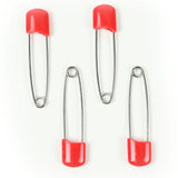 Plastic Headed Diaper Pins - 4 Pack