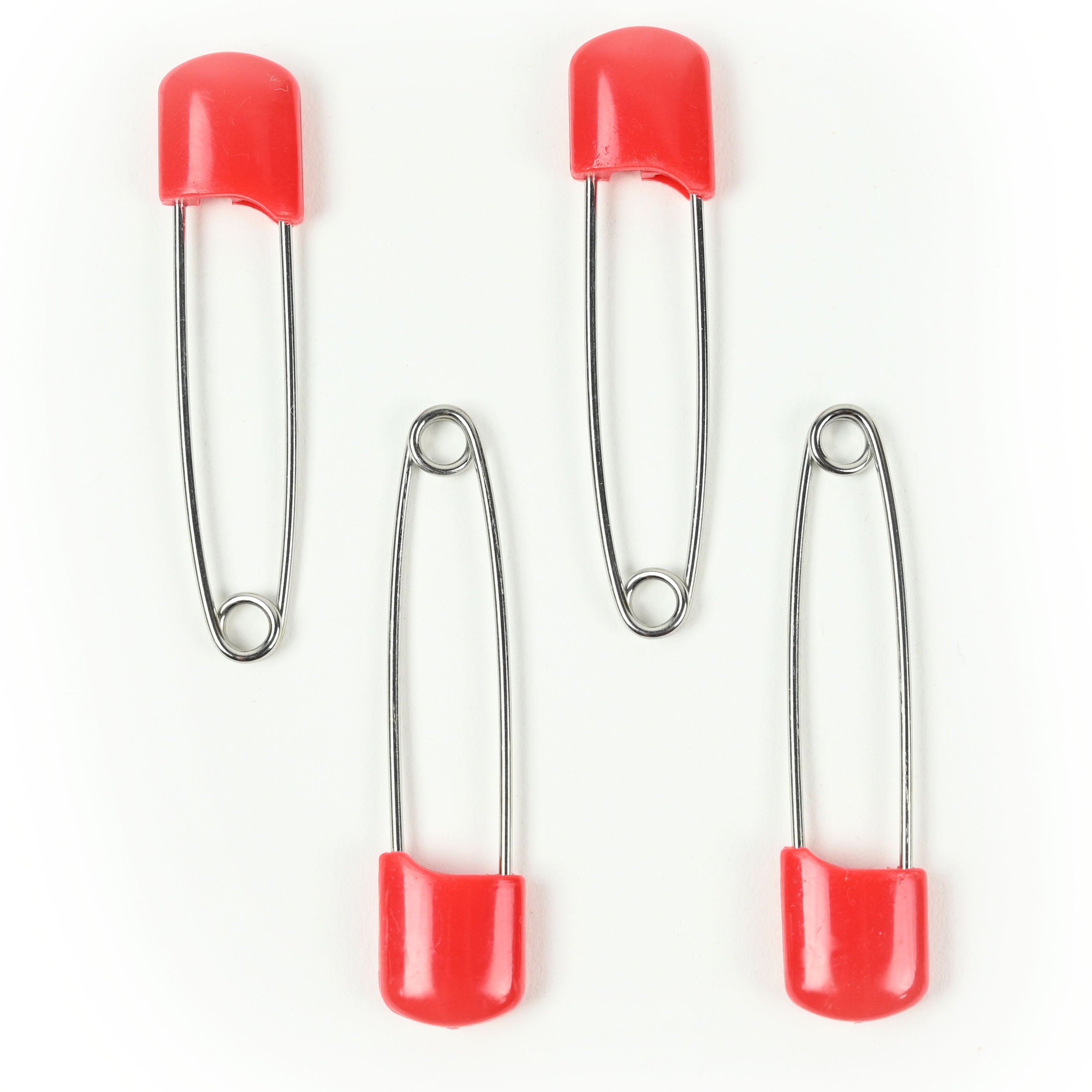 Plastic Headed Diaper Pins - 4 Pack