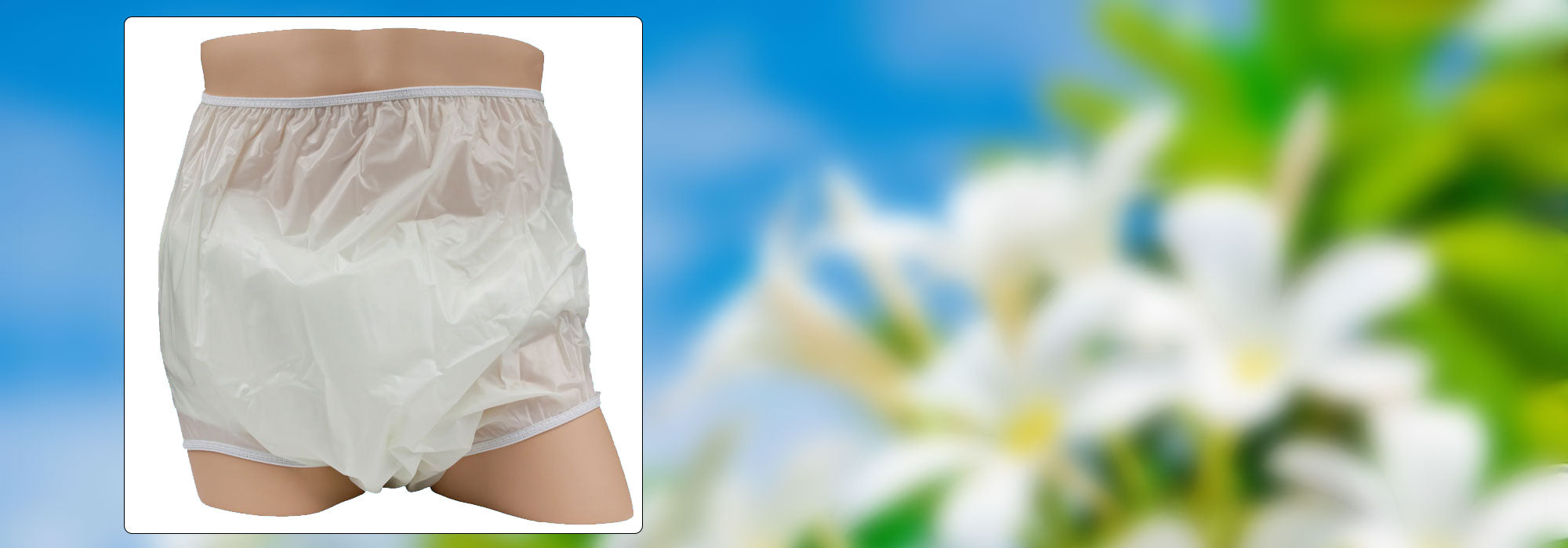 LeakMaster High Back Adult Plastic Pants